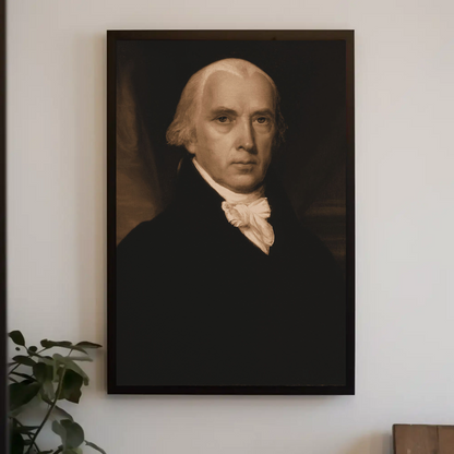 James Madison 4th President Sepia Photo