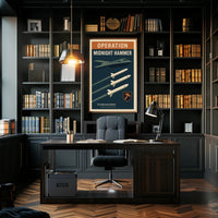 Operation Midnight Hammer Military Propaganda Poster PosterGoat