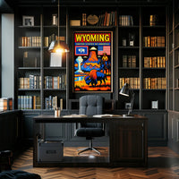 Wyoming Natural Wonders Poster PosterGoat