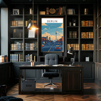 Berlin Cityscape Poster