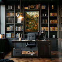 Arkansas The Natural State Poster