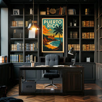 Puerto Rico Travel Poster