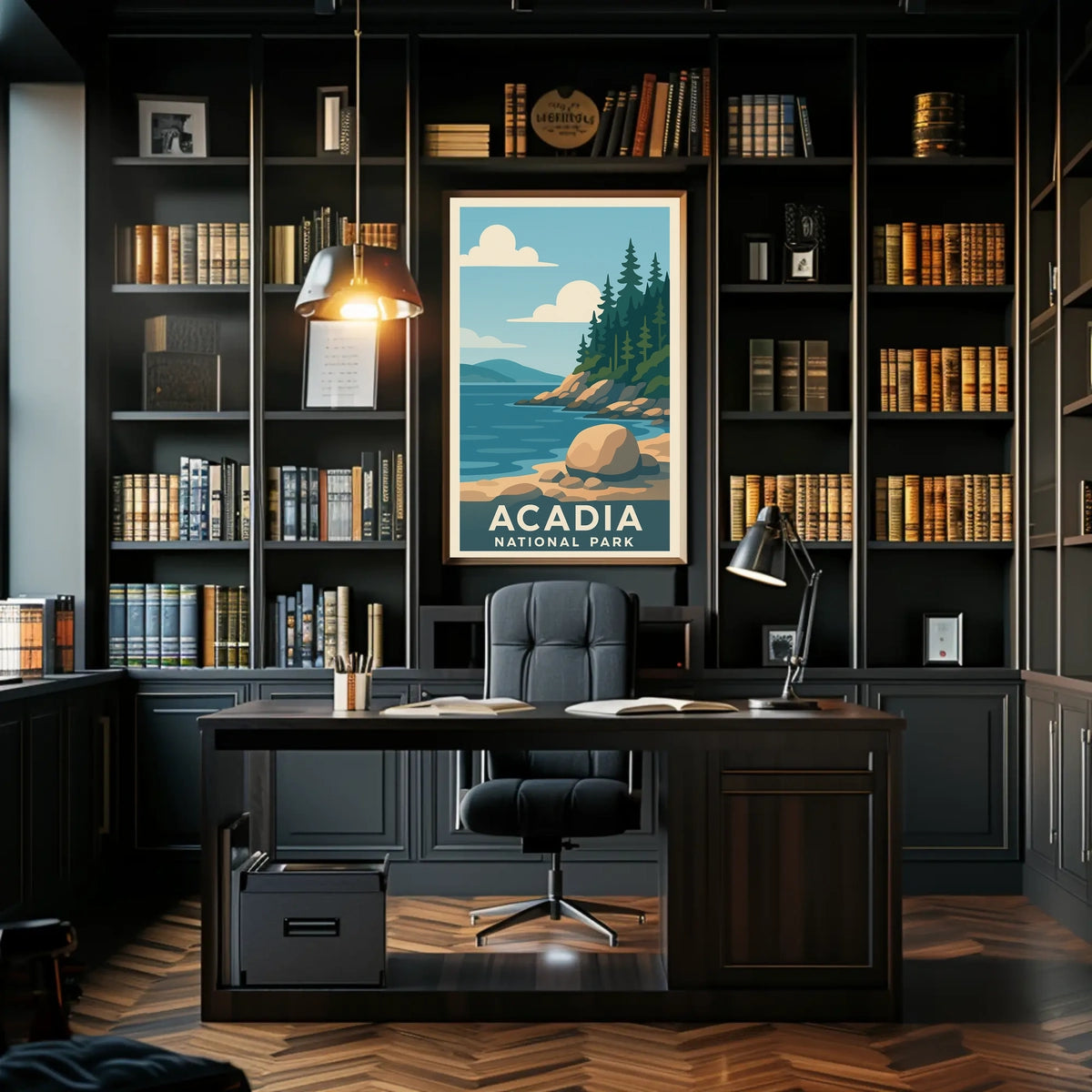 Acadia National Park Poster