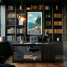 Acadia National Park Poster