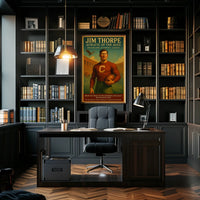 Jim Thorpe Legendary Athlete Jim Thorpe Poster