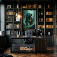 The Enigmatic Wolf Poster PosterGoat