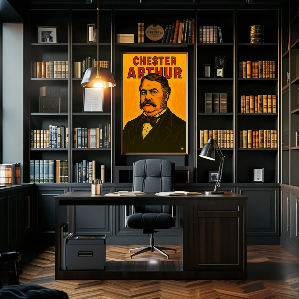 Chester Arthur Poster