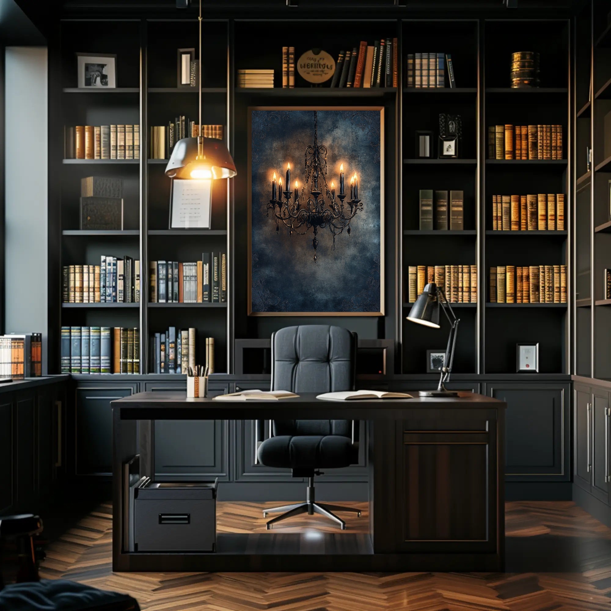 Elegant Illumination Poster