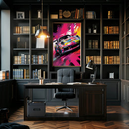 Vibrant Speed Poster