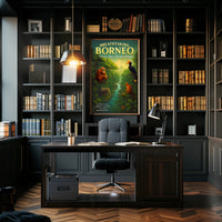 Breathtaking Borneo Poster