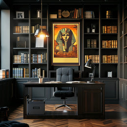 Ancient Pharaoh Art Poster