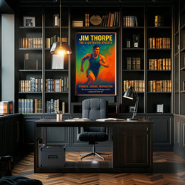 Jim Thorpe Legendary Athlete Jim Thorpe Poster