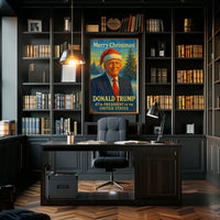 Christmas-Themed Presidential Holiday Poster