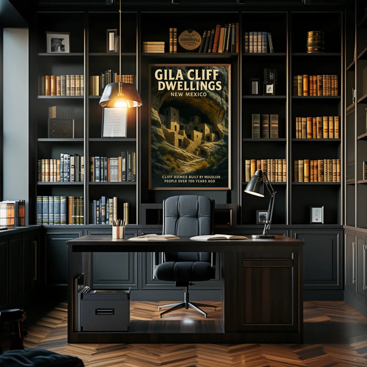 Gila Cliff Dwellings Poster