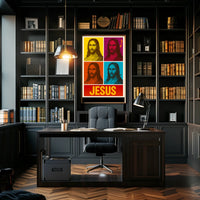 Jesus Pop Art Poster