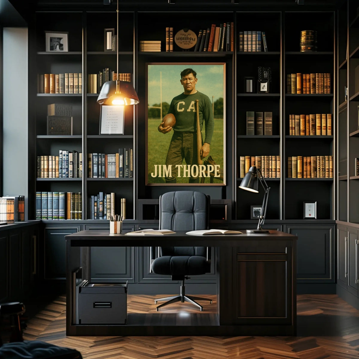 Jim Thorpe Athletic Legend Poster