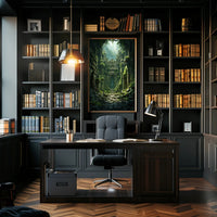 Ancient Ruins In The Jungle Poster