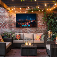 Berlin at Night Poster