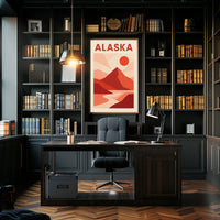 Alaska A Scenic Tribute Poster