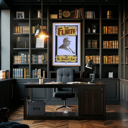 Mr. Herbert L. Flint Vintage Theatrical Poster