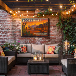 Scottsdale Desert Charm Poster Wall Art