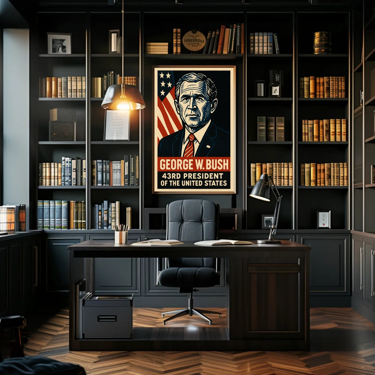 George W. Bush 43Rd President Poster