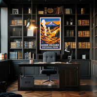 Lassen Volcanic National Park Poster PosterGoat