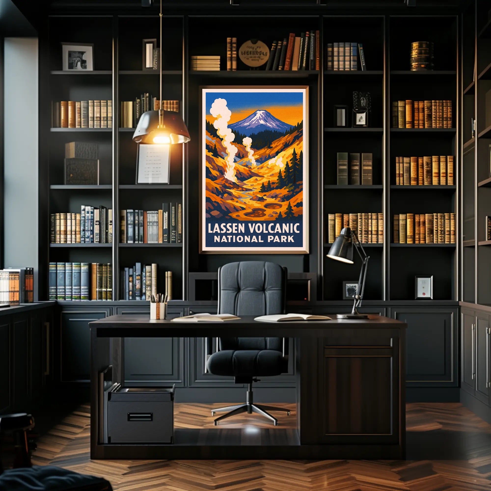 Lassen Volcanic National Park Poster PosterGoat