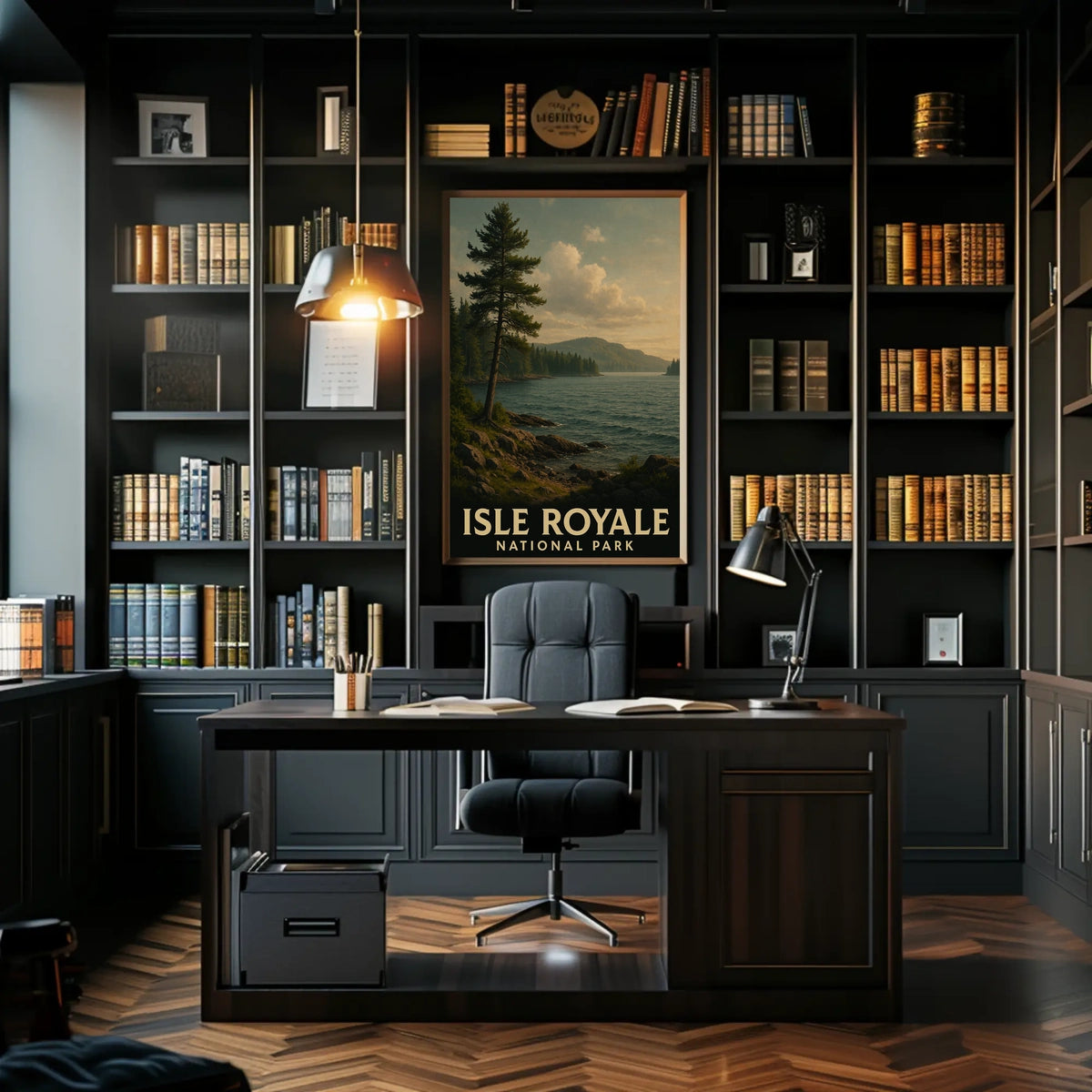 Isle Royale National Park Poster