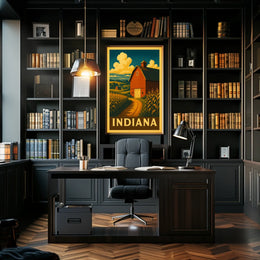 Indiana Countryside Poster