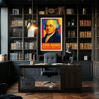 John Adams 2nd President Poster