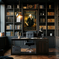 John Adams Founding Father Poster PosterGoat