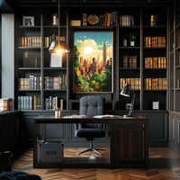 Urban Sunrise Poster