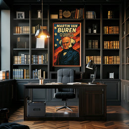 Martin Van Buren Eighth President Poster Wall Art Decor
