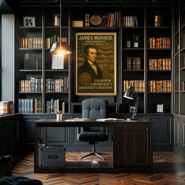 Leader’s Legacy James Monroe Historical or Presidential Poster