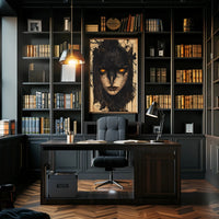 The Enigmatic Raven Poster