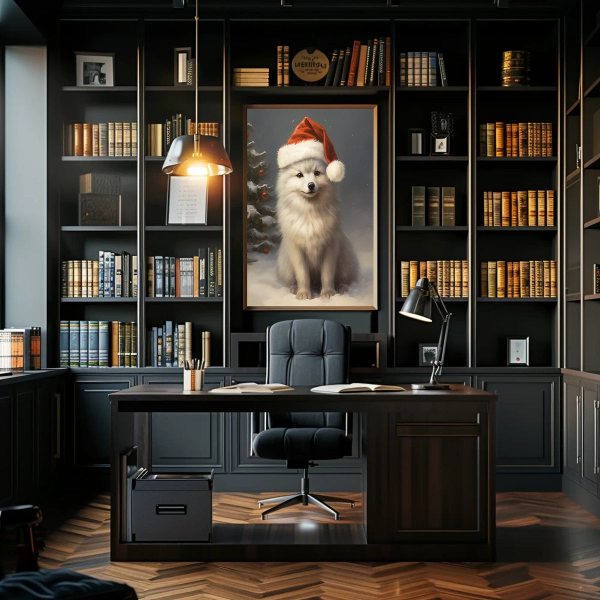 Festive Fox In Winter Wonderland Poster
