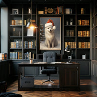 Festive Fox In Winter Wonderland Poster