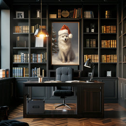 Festive Fox In Winter Wonderland Poster
