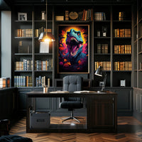 Roaring Jurassic Poster PosterGoat