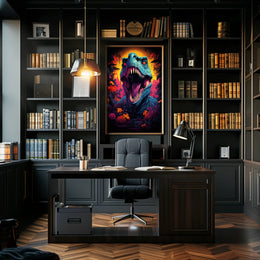 Roaring Jurassic Poster PosterGoat