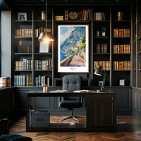 Amalfi Coast Italy Poster