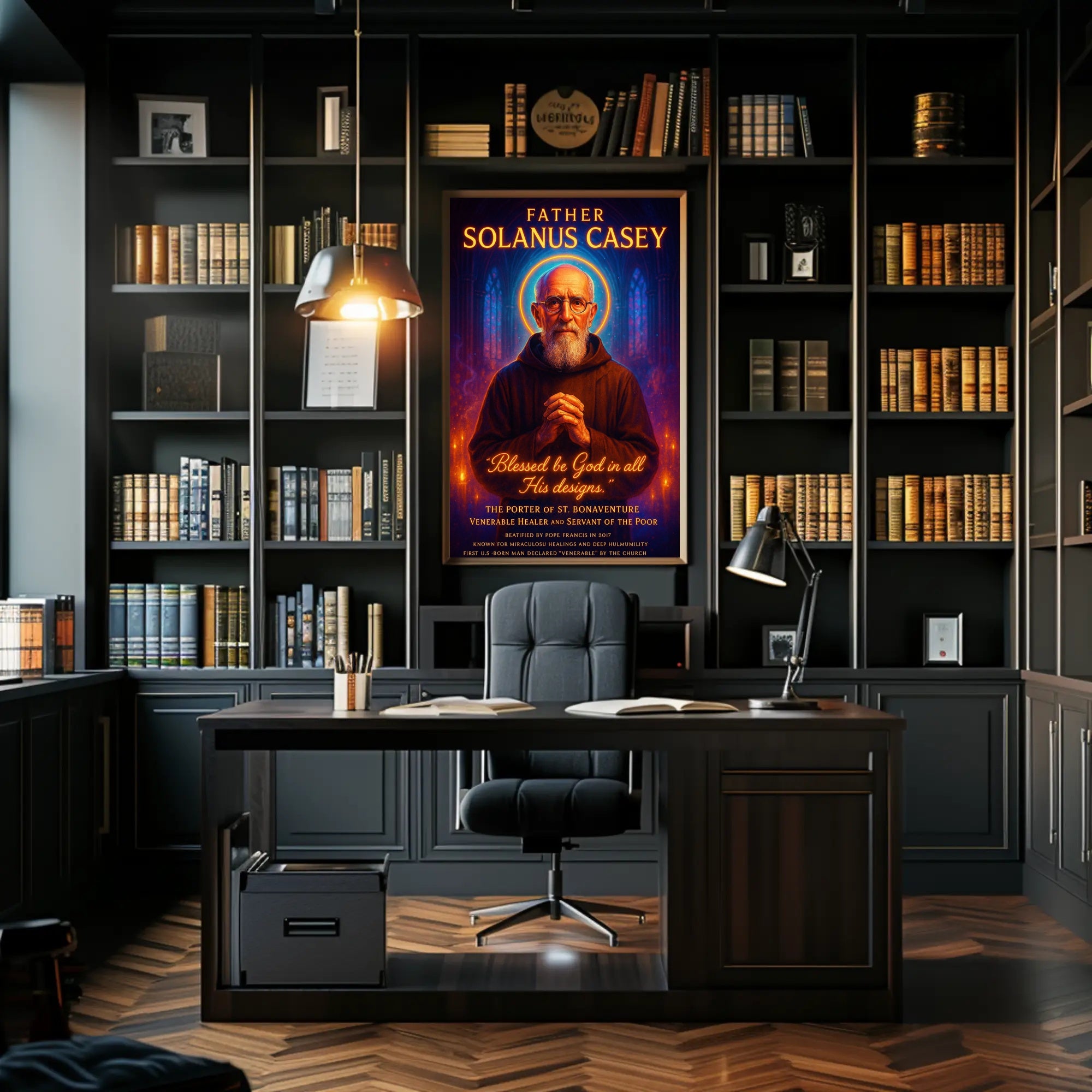 Father Solanus Casey Poster PosterGoat