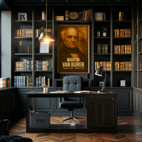 Martin Van Buren 8Th President Poster