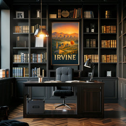 Irvine Cityscape Poster
