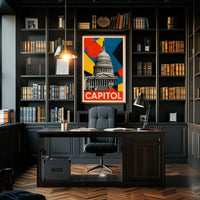 Capitol Art Poster