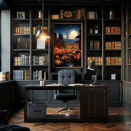 Moonlit Bazaar Poster