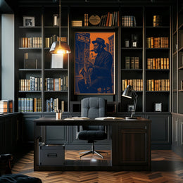 Harlem Jazz Vibes Saxophone Music or Concert Poster