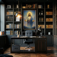 Jesus Of Nazareth Inspirational Poster Print