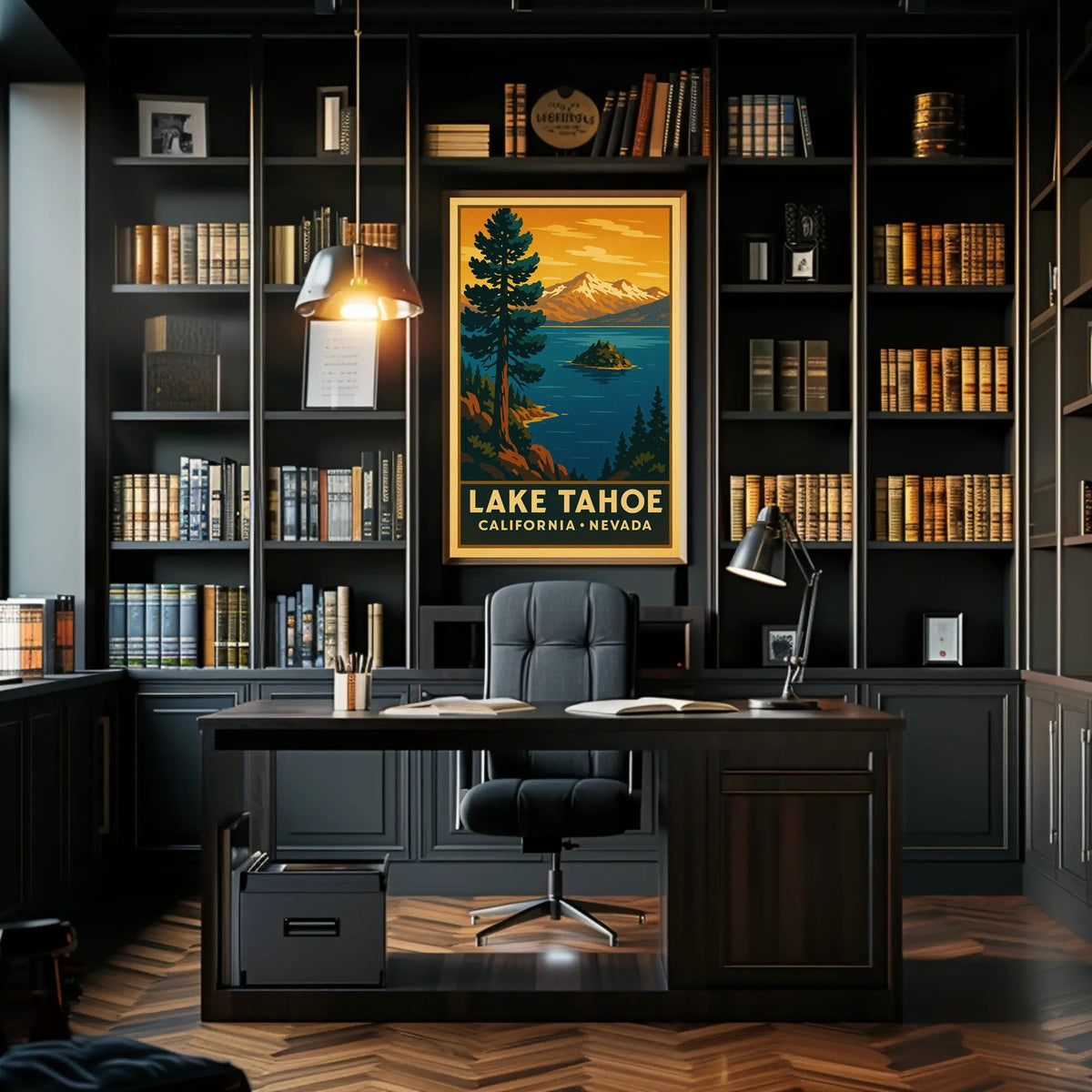 Lake Tahoe Scenic Poster